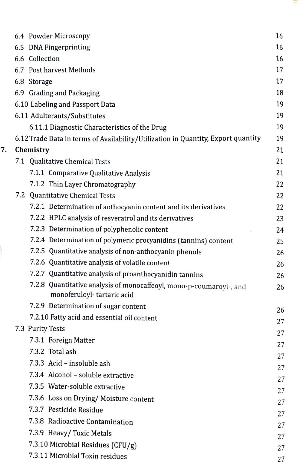 Comprehensive Technical Dossier (CTD) of Med. Plant used in Ayurveda- Draksha (Vitis vinifera L.) - Image 4