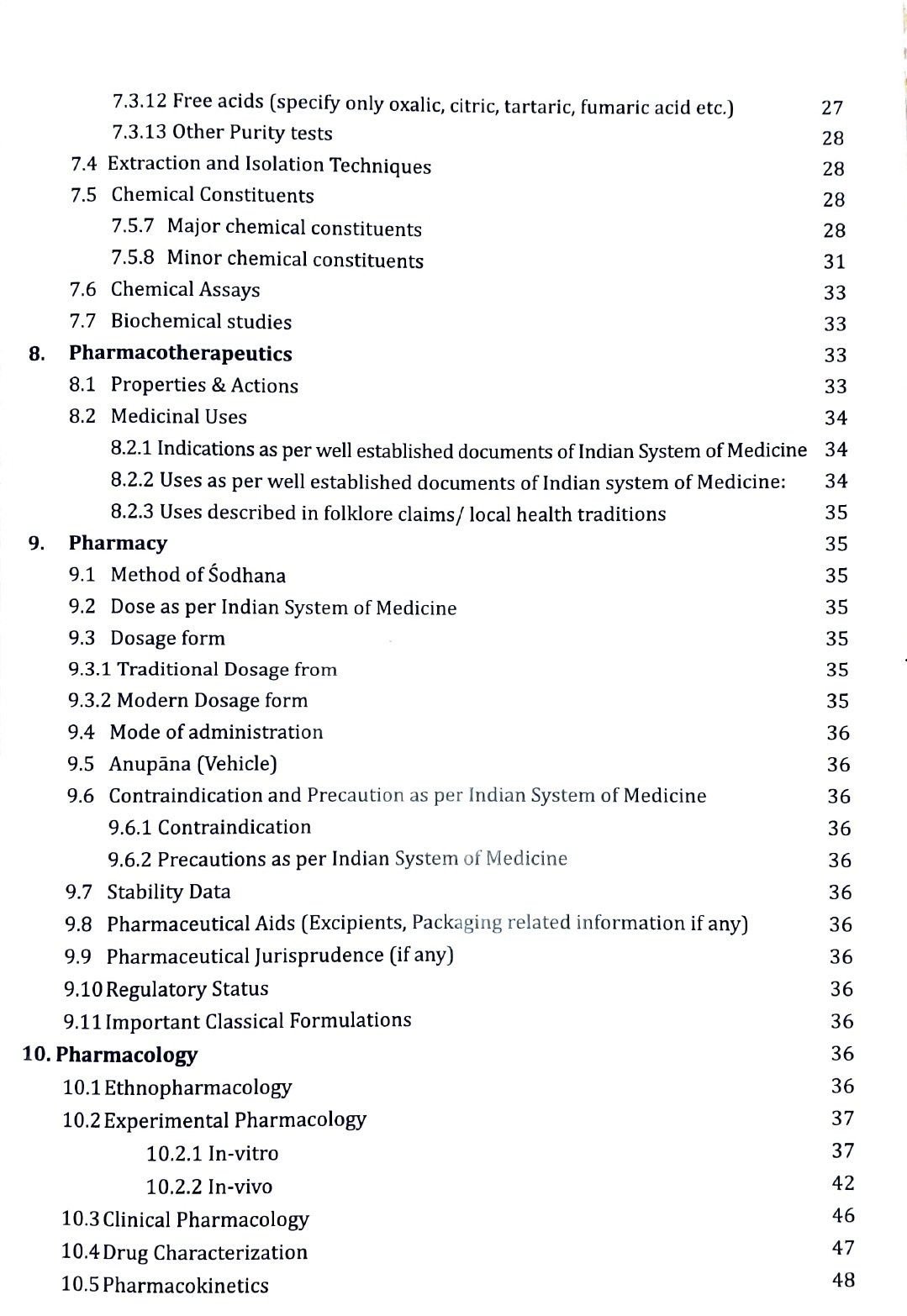 Comprehensive Technical Dossier (CTD) of Med. Plant used in Ayurveda- Draksha (Vitis vinifera L.) - Image 5