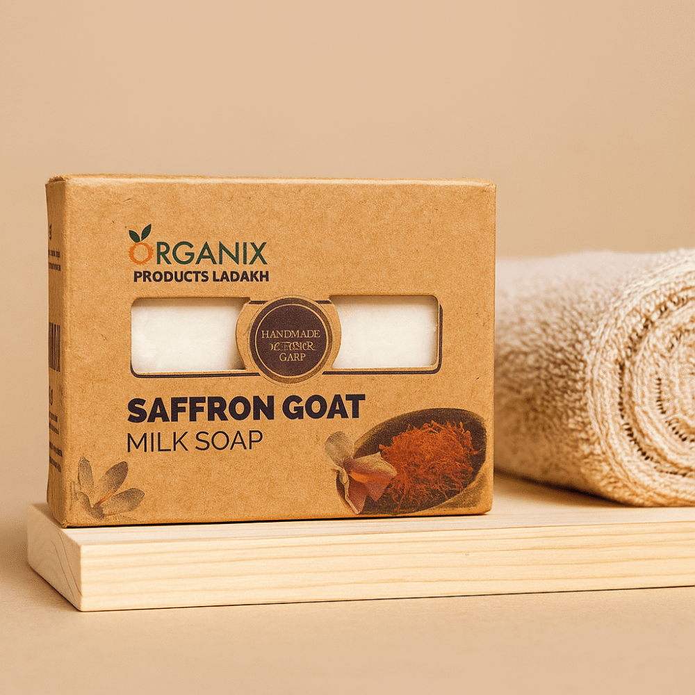 Organix Saffron Goat Milk Soap