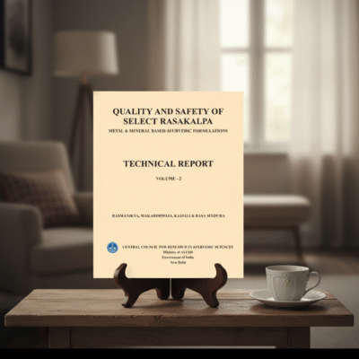 Quality and Safety of Select Rasakalpa -Metal & Mineral Based Ayurvedic Formulations (Rasmanikya, Makardhwaja, kajjali & Rasa Sindura) - Volume 2